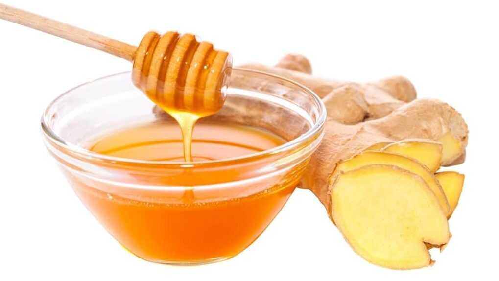 Կոճապղպեղ մեղրով
