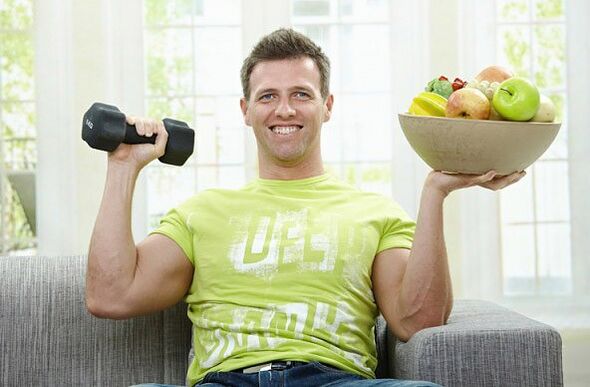 Առողջ սնունդը և ֆիզիկական վարժությունները տղամարդկանց առողջության բանալին են 
